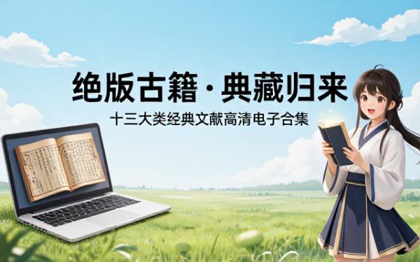 绝版古籍电子书合集十三大类经典文献资源高清珍藏版
