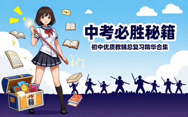 初中优质教辅中考总复习资料精选合集