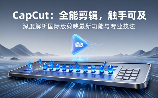 剪映国际版Capcut视频剪辑软件最新版本详细介绍与功能解析