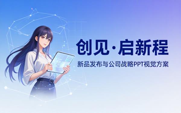 PPT制作：模拟介绍新公司及产品相关内容