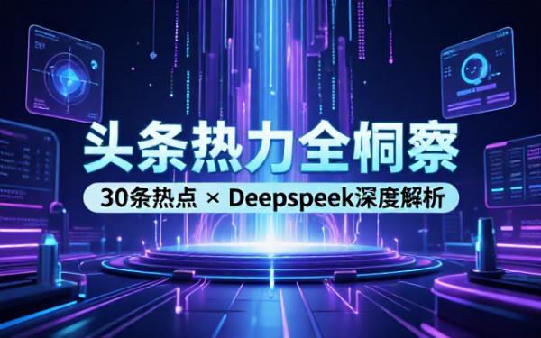 DS_1利用deespeek搜今日头条30条热点素材