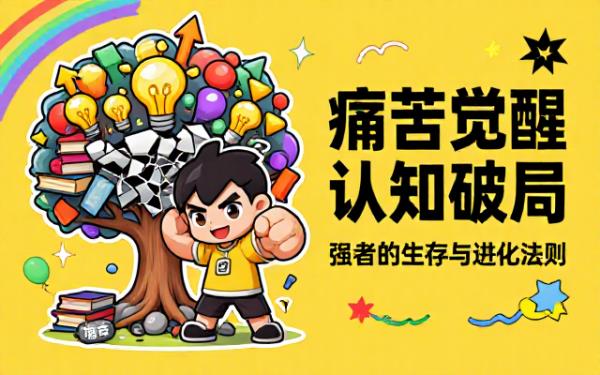 强者思维：从痛苦觉醒到认知破局的生存法则