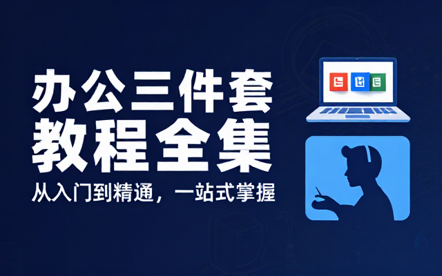 PPT、Word、Excel办公软件教程视频合集完整版