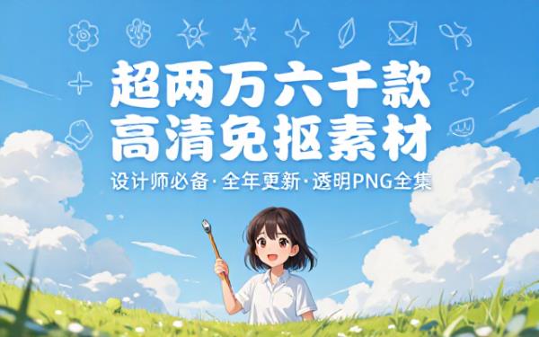 高清PNG透明免抠设计素材大全集超两万六千款实用资源