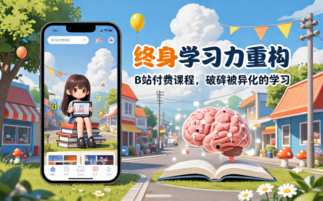 AI时代终身学习力重构：B站付费课程破解被异化的学习