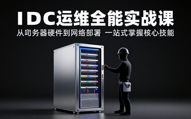 IDC数据中心服务器工程师全方位运维课程