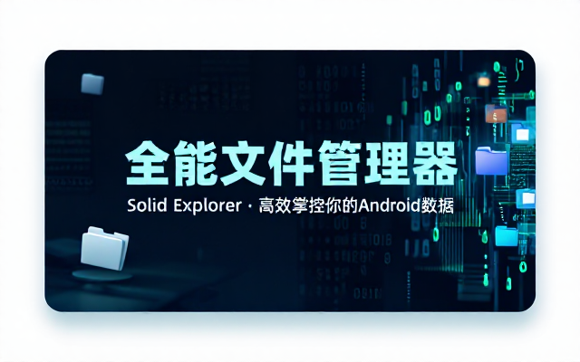 Android高效全能文件管理SolidExplorer高级