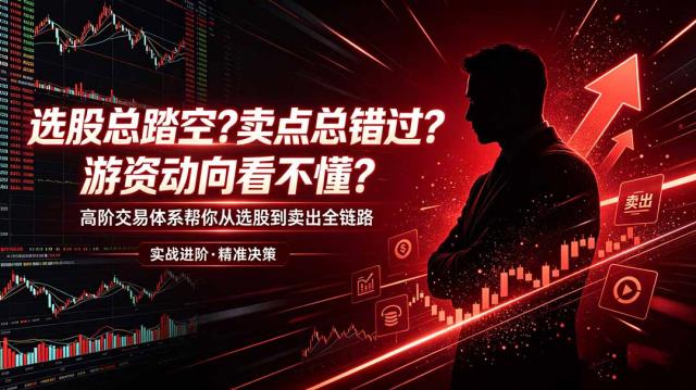 选股总踏空？卖点总错过？游资动向看不懂？高阶交易体系帮你从选股到卖出全链路（更新6月）