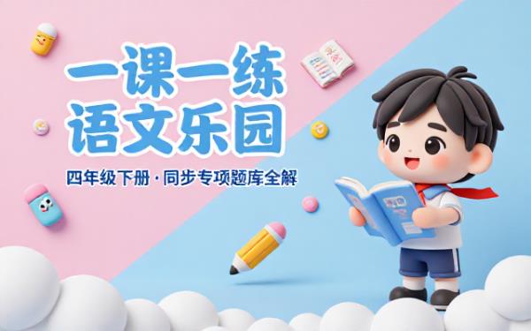 四年级下册语文全册同步一课一练专项题库