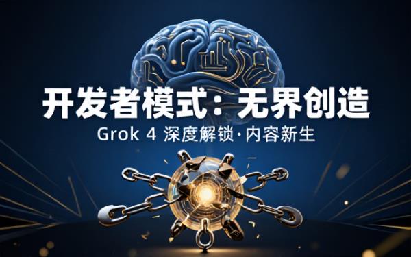 Grok 4开发者模式：突破限制，生成无约束内容