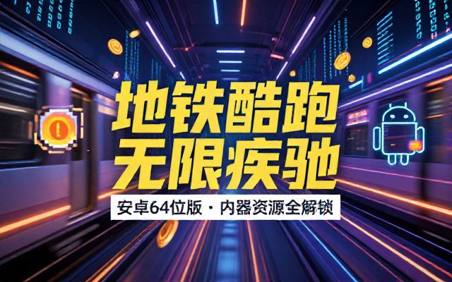 安卓地铁酷跑v3_64_1含无限金币钥匙资源