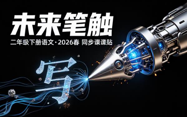 二年级下册语文写字表同步课课贴2026春季版