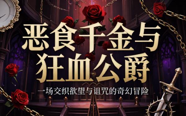 恶食千金与狂血公爵的奇幻爱情冒险故事