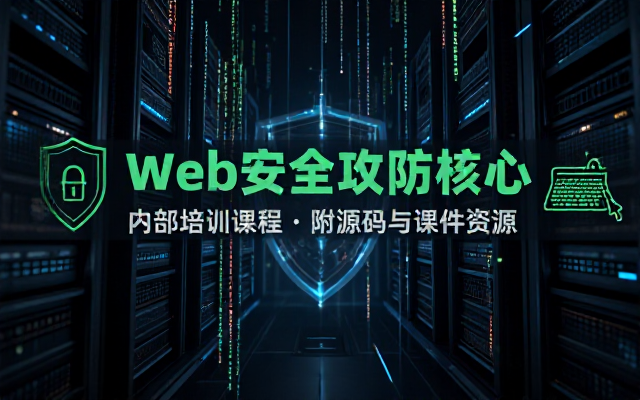 Web安全内部培训课程附带完整源码与课件资源