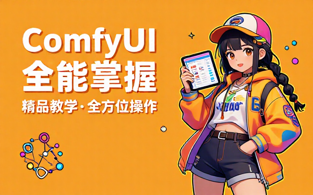 Comfyui智能系统全方位操作掌握精品教学课程