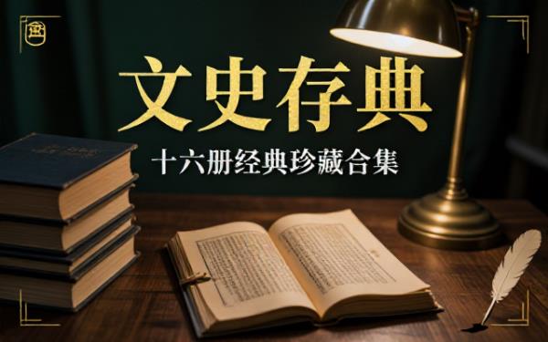 文史存典系列丛书全套16册经典文史珍藏合集