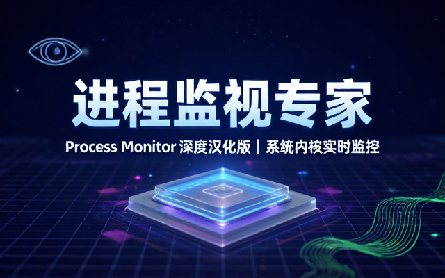 Process Monitor 汉化版系统进程监控工具