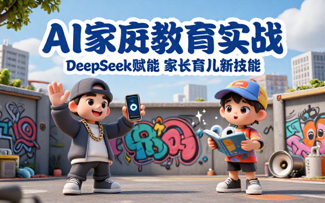 AI家庭教育赋能家长育儿DeepSeek实战训练营