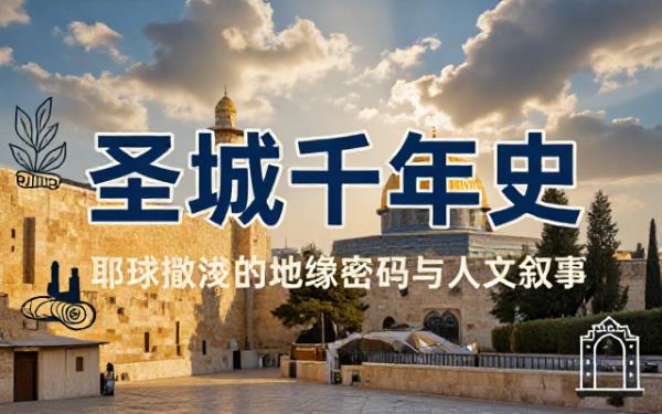 世界历史名城读物解析耶路撒冷发展历史探寻古城背后的地缘与人文故事
