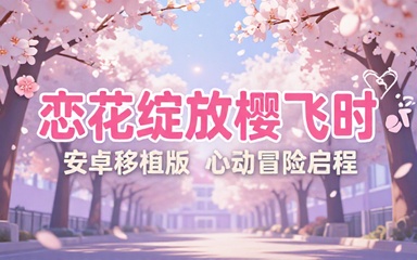 安卓恋花绽放樱飞时中文移植版恋爱冒险游戏