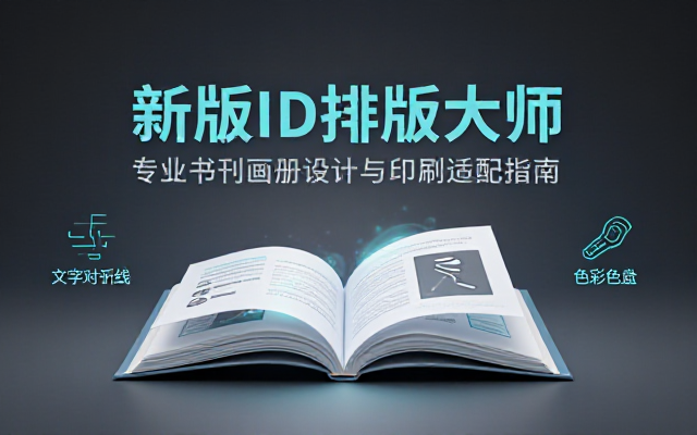 Adobe 新版 ID 排版软件专业书刊画册排版工具适配图文排版印刷制作工作
