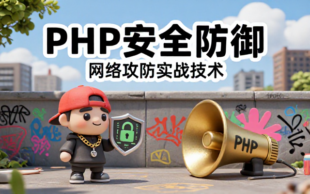 PHP网站安全防御详解视频课程网络攻防实战技术