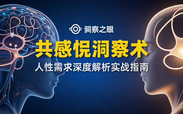 人性需求洞察实战课：掌握深度共感能力的核心方法与技巧