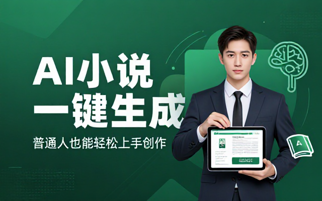 AI小说一键生成实用教程，普通人也能轻松上手创作