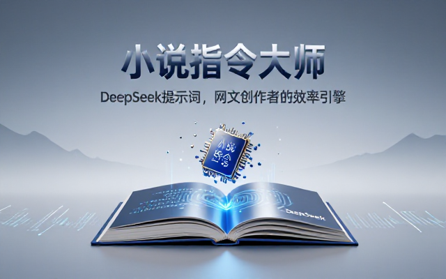 DeepSeek 小说创作指令教程汇总海量提示词辅助网文创作者高效写文稿