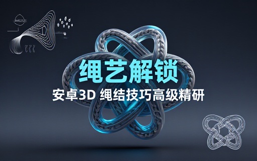 安卓 3D 绳结技巧 Knots3D 高级版学习教程应用