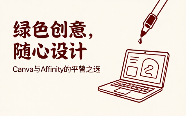 Canva Affinity 绿色版设计绘图编辑软件