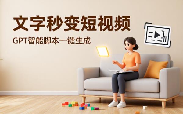 GPT 助力将文字故事转化为 5 分钟短视频脚本