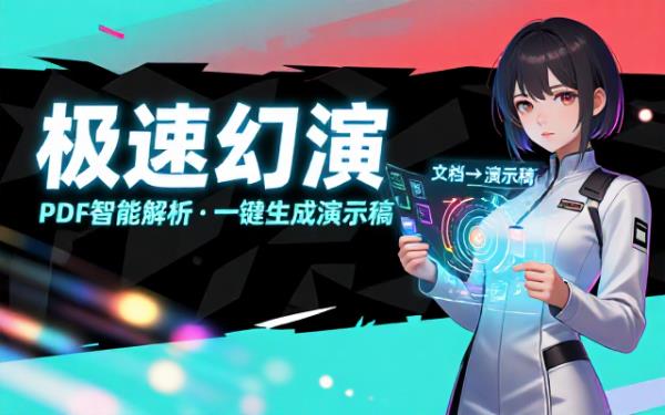 PPT生成指令：从PDF提取关键信息制作演示稿
