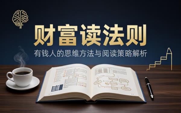 有钱人不同于普通人的阅读方法与财富思维解析全六册