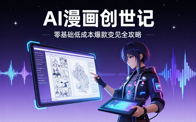 AI辅助原创漫画新风口低成本起号变现教程