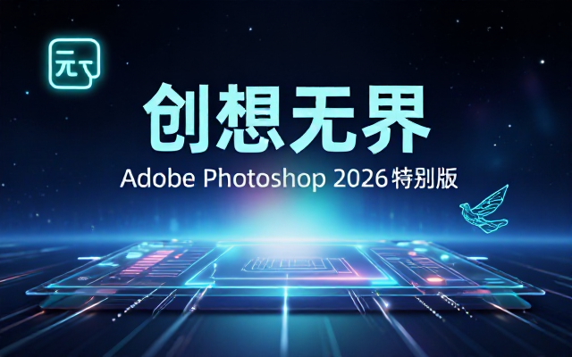 Adobe Photoshop 2026特别版图像处理与设计软件资源