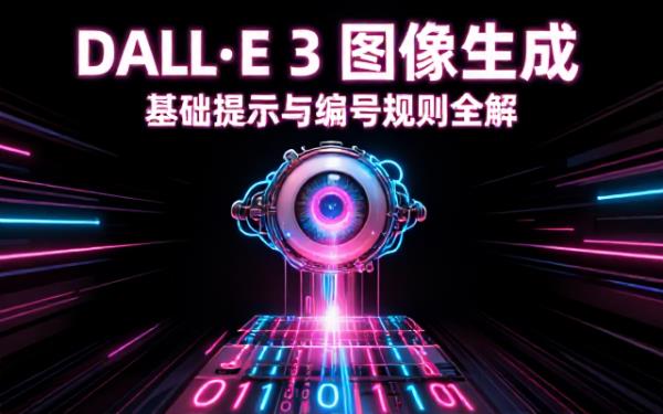 DALL E3图像生成：基础提示与编号规则