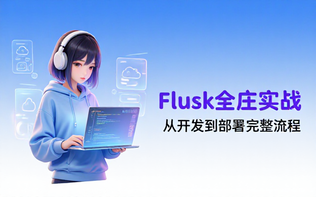Python Flask全栈项目实战教程 完整开发到部署流程