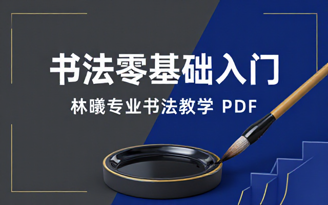 书法零基础入门书画家林曦专业书法教学PDF