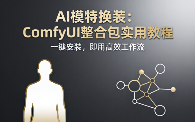 ComfyUI整合包安装即用AI模特换装工作流实用教程