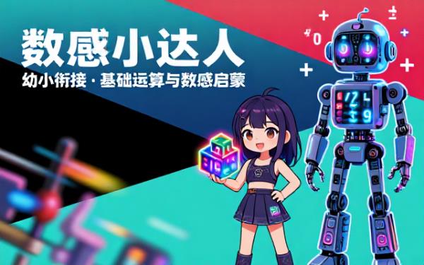 幼小衔接数学数感培养与基础运算练习册