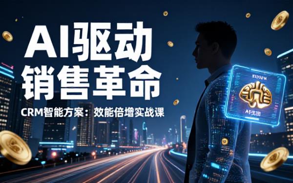 CRM与AI结合方案：提升销售效率与经营能力