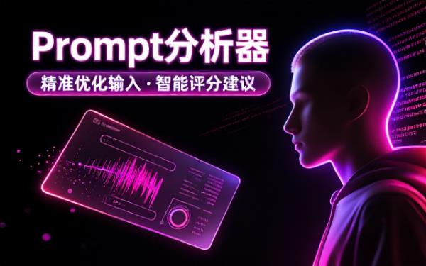 Prompt 分析器助力用户优化输入及评分建议