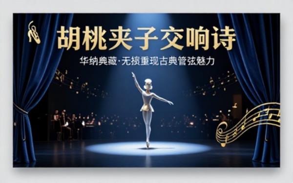 华纳古典交响专辑无损音源收录胡桃夹子经典曲目聆听古典管弦乐魅力