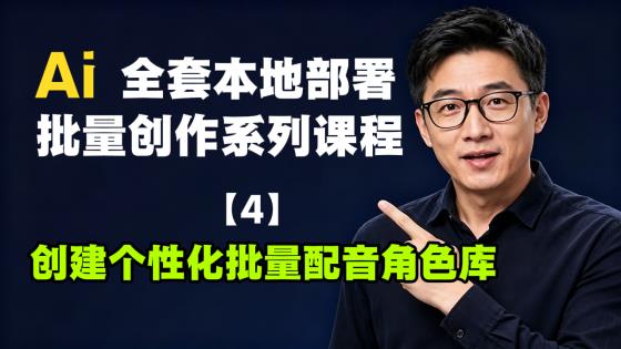 4-创建个性化批量配音角色库