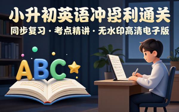 小升初英语高清无水印精品资料同步复习与考点精讲整理版