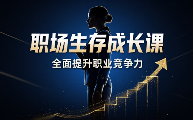 万万姐完整职场生存成长课程，全面提升职业竞争力