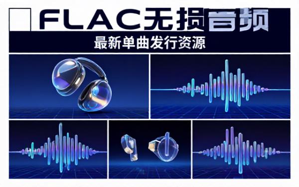 无损FLAC格式最新单曲发行资源音频素材