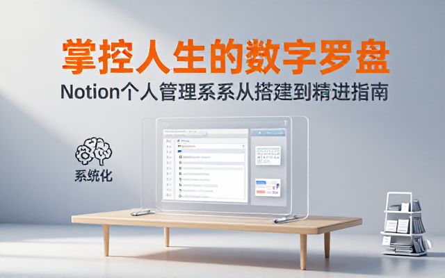 Notion从入门到精通搭建个人人生管理系统操作指南