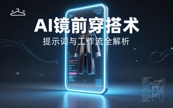 AI镜前穿搭图片生成提示词及工作流